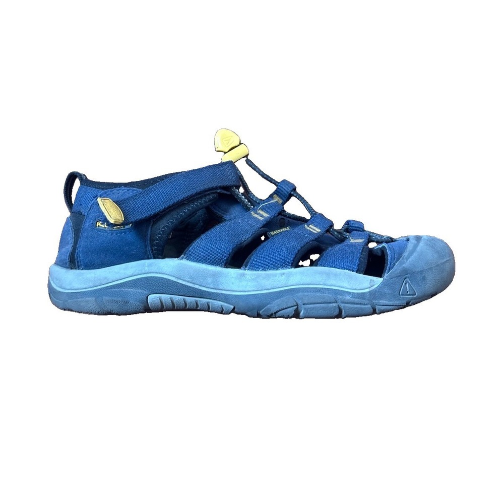 Keen Newport H2 Sport Shoes Sandals Youth Boys Kids Size 4 Blue Waterproof